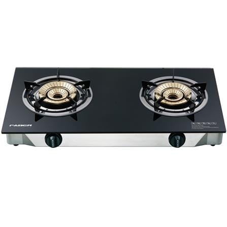 FABER GLASS TOP GAS STOVE FC GLAZZO G2813 2BURNERS 3.6KW