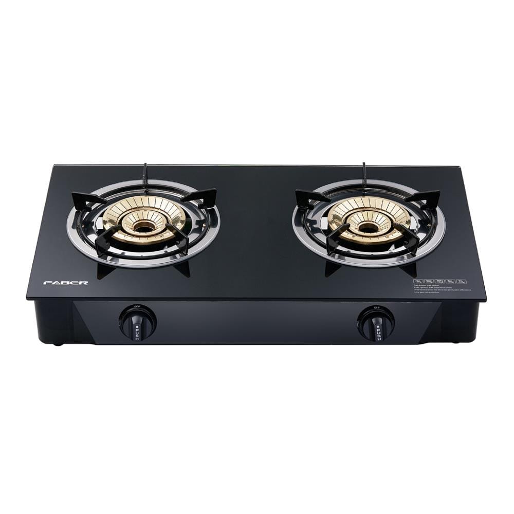 FABER GLASS TOP GAS STOVE FC GLAZZO G2713 2BURNERS 3.6KW