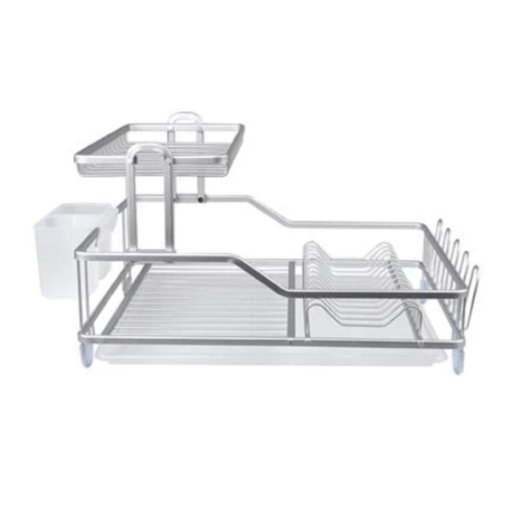 ALUMINIUM DISH RACK 2TIER,TRAY SAKURA