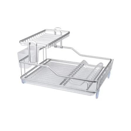 ALUMINIUM DISH RACK 2TIER,TRAY SAKURA