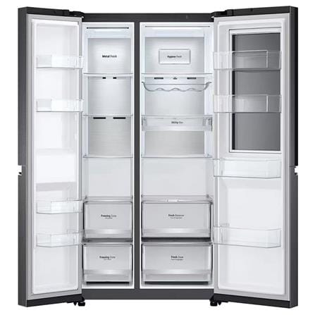 LG SIDE BY SIDE REFRIGERATOR GC-V257CQFW 655L DARK GREY