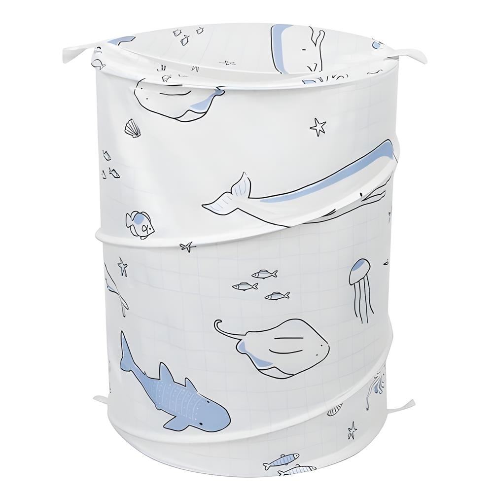 MOYA LAUNDRY BASKET RL-ACS23078A WHITE