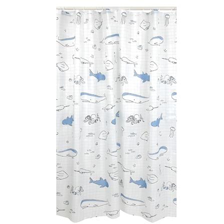 MOYA POLYESTER SHOWER CURTAIN ACS23078A 180X180CM
