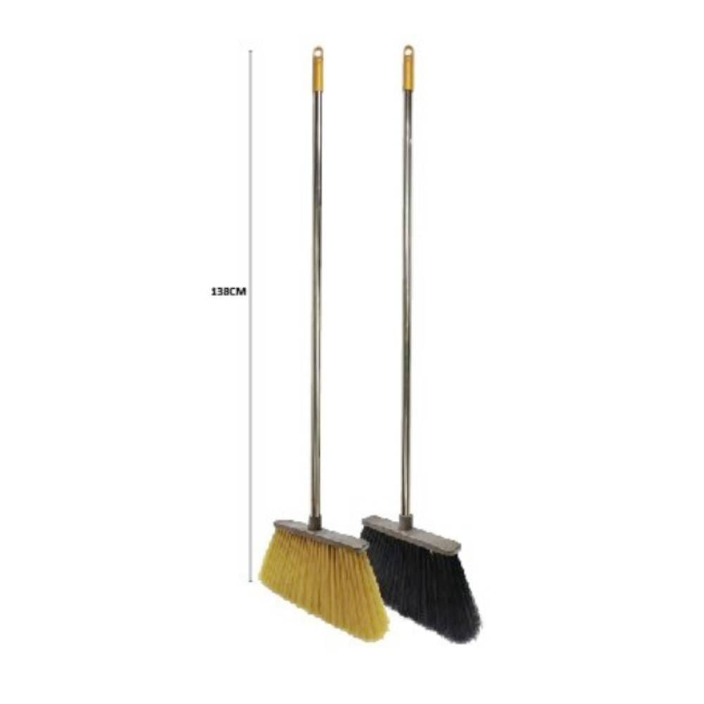 RAYACO BROOM SET 138CM*30M 8888 STAINLESS WTH GOLD//BLACK