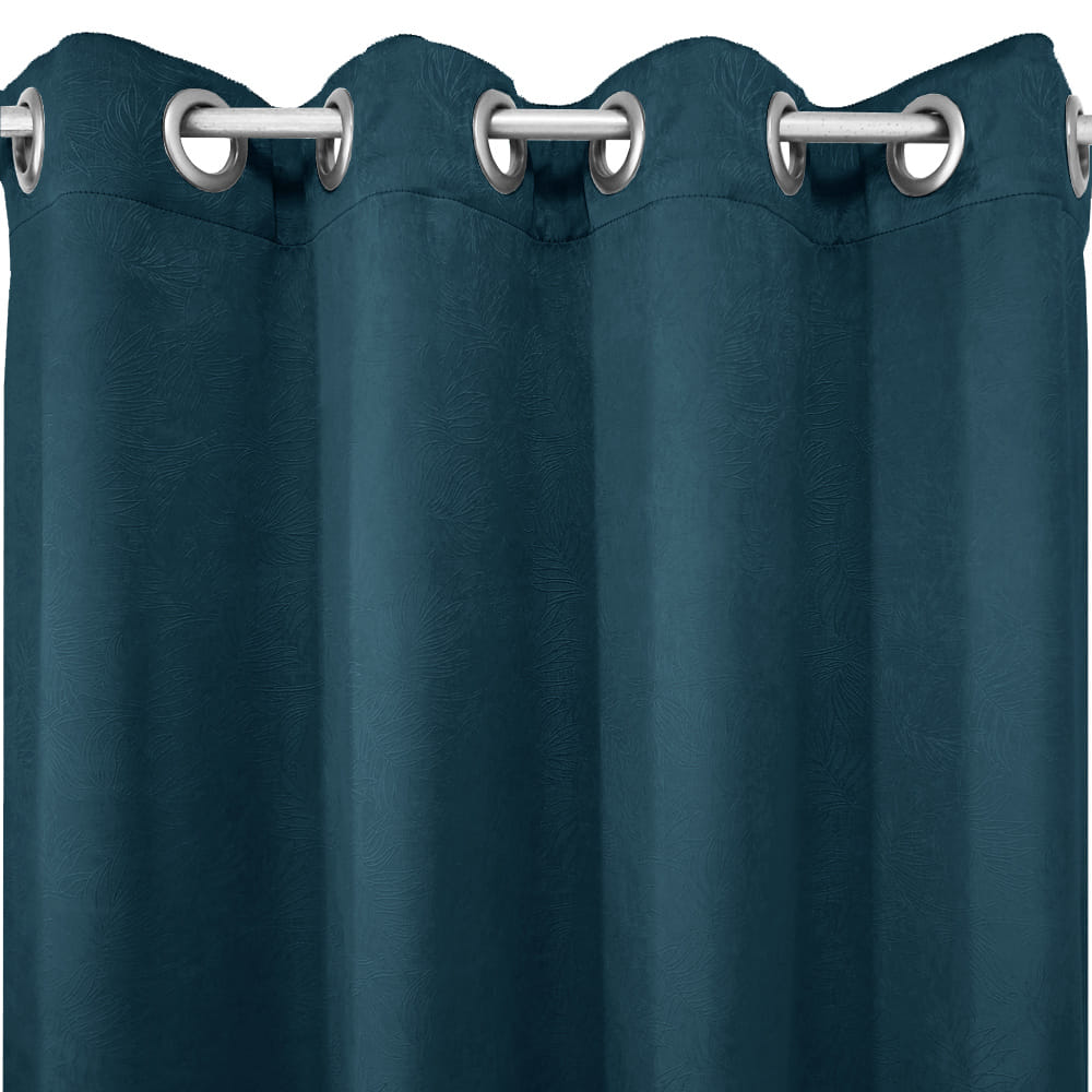 HLS CURTAIN EYELET GLOSSVA UV 130X220CM BLUE