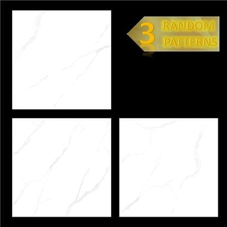 TARA FLOORTILE 60X60CM CARRARA WHITE 1.44M2