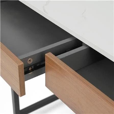 OFFICE DESK FURDINI MEGUEL 100CM MARBLE PATTERN