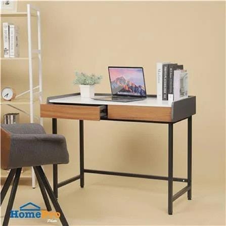 OFFICE DESK FURDINI MEGUEL 100CM MARBLE PATTERN