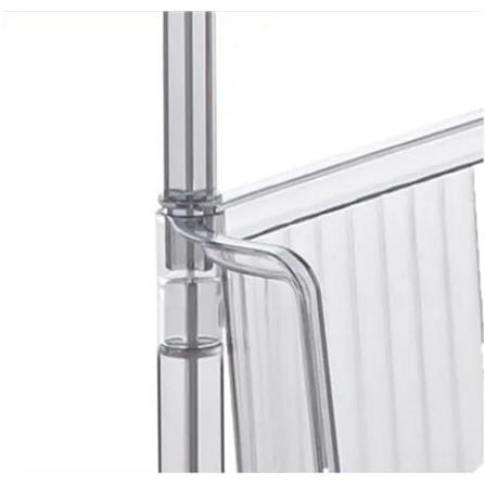 3TIER SHELVES BREIS 38.5x27.6x74.5 CLEAR
