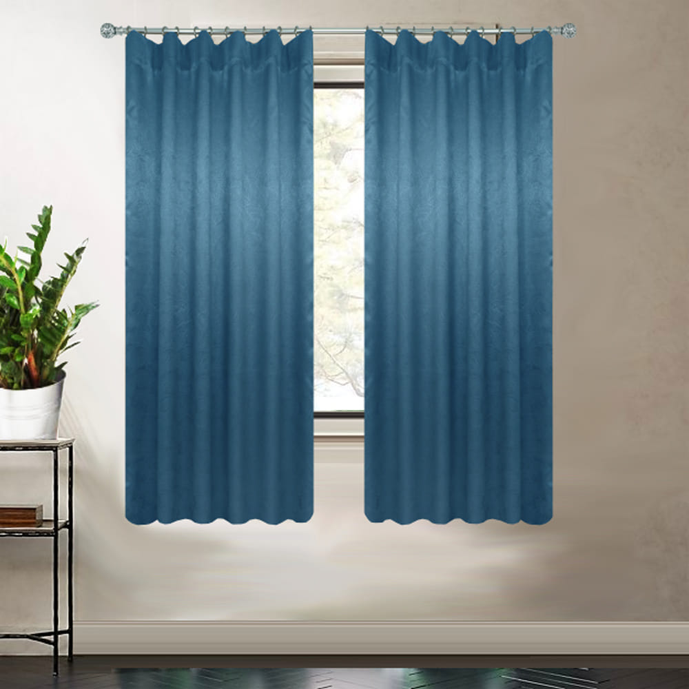 HLS CURTAIN HOOK GLOSSVA UV 130X180CM BLUE