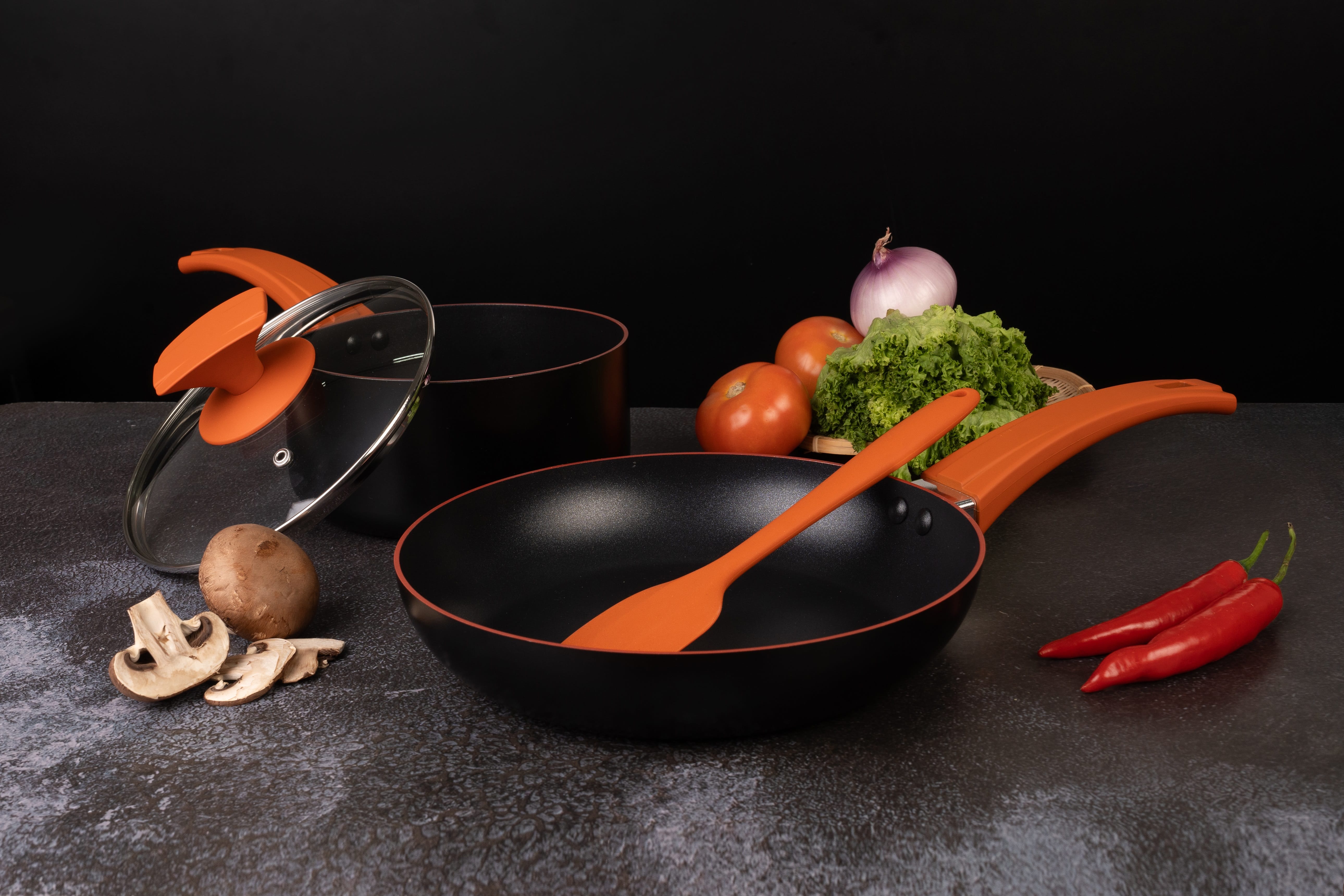 FUKURO REDI NON-STICK FRY PAN 24CM HH 3022