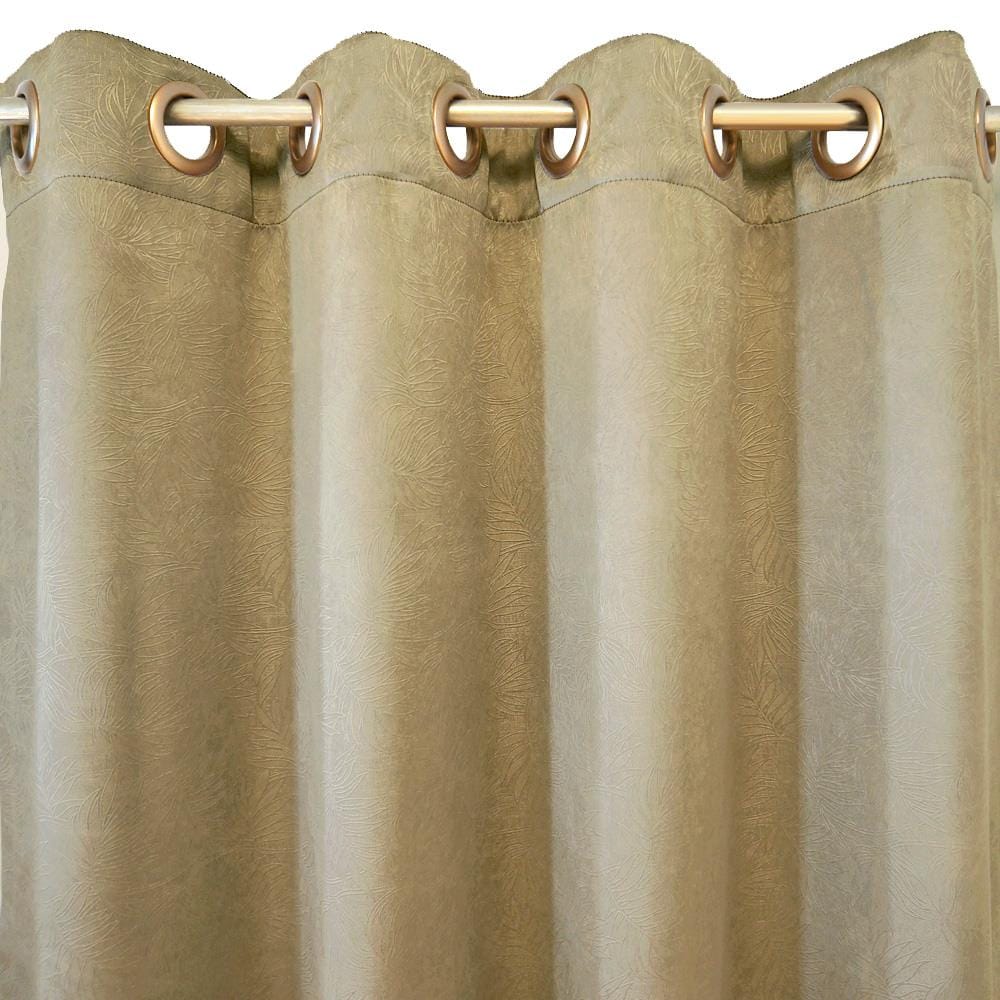 HLS CURTAIN EYELET GLOSSVA UV 130X180CM GOLD