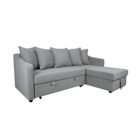 L-SHAPED SOFA FURDUNI MAYFAIR LIGTH GREY [EXCLUSIVE FROM HOMEPRO THAILAND]