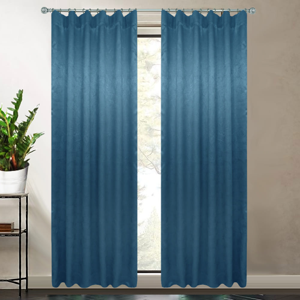 HLS CURTAIN HOOK GLOSSVA UV 130X250CM BLUE