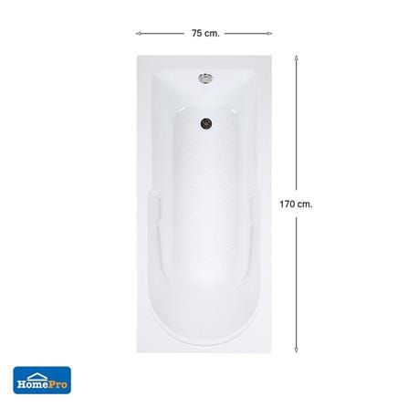 BATHTUB MOYA SICO-4007 75X170CM WHITE