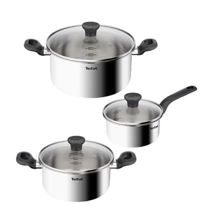 TEFAL STAINLESS STEEL STARTER STEWPOT 24CM (NIH)-E32546