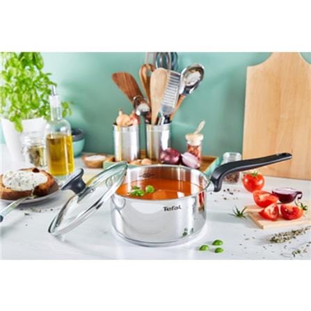 TEFAL STAINLESS STEEL STARTER SAUCEPAN 18CM -E3252395
