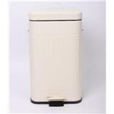 SQUARE DUSTBIN META ACOO 12L CREAM 23X31X43CM