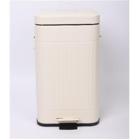 SQUARE DUSTBIN META ACOO 12L CREAM 23X31X43CM