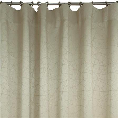 HLS CURTAIN HOOK LILY UV 140X180CM LIGHT BROWN