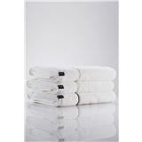 NH WHITE FACE TOWEL 30X30CM WITH  EMB