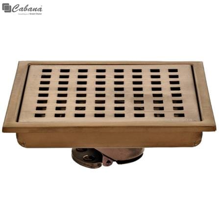 CABANA STAINLESS STEEL FLOOR TRAP DRAIN CB6409-RG 150X150MM