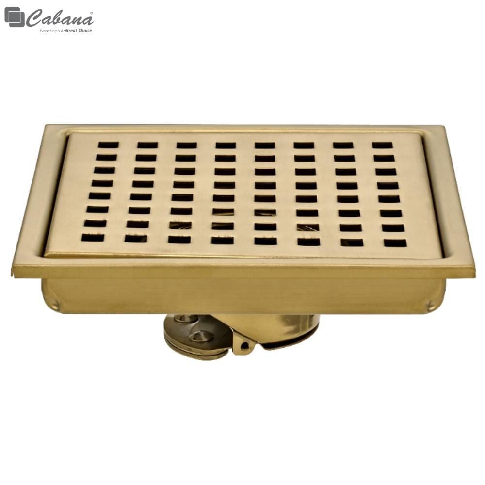 CABANA STAINLESS STEEL FLOOR TRAP DRAIN CB6409-GY 150X150MM