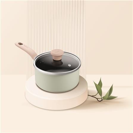 TEFAL SO MATCHA SAUCEPAN 18CM WITH GLASS LID- G17923