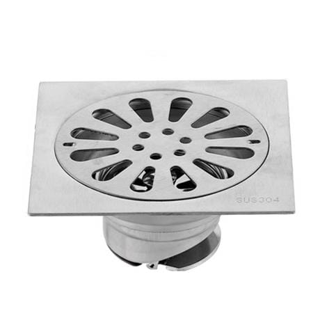 CABANA STAINLESS STEEL FLOOR TRAP DRAIN CB6635-NL 150X150MM