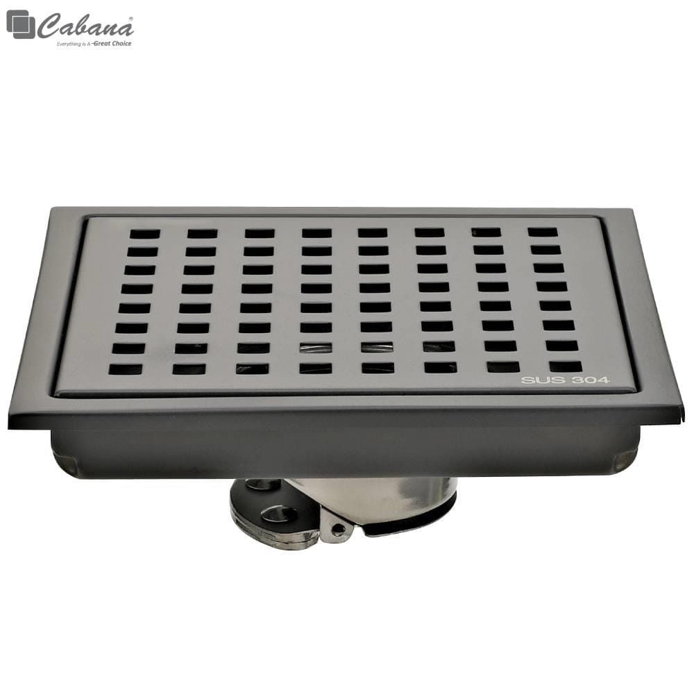 CABANA STAINLESS STEEL FLOOR TRAP DRAIN CB6409-GM 150X150MM