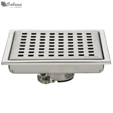 CABANA STAINLESS STEEL FLOOR TRAP DRAIN CB6409 150X150MM