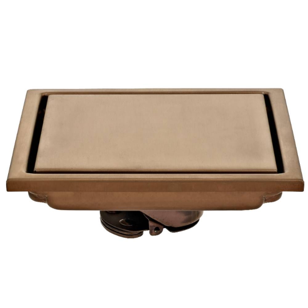 CABANA STAINLESS STEEL FLOOR TRAP DRAIN CB6408-RG 150X150MM