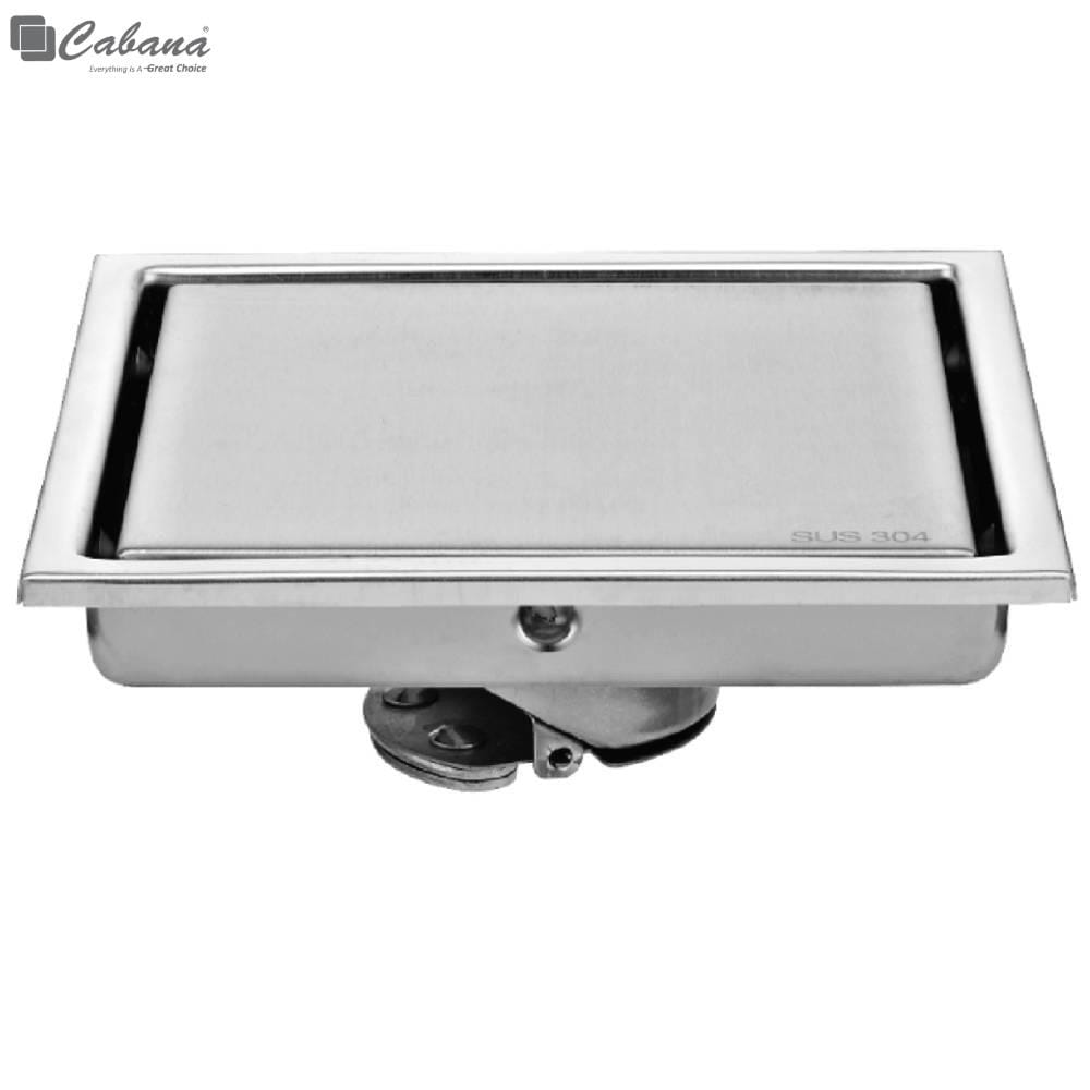 CABANA STAINLESS STEEL FLOOR TRAP DRAIN CB6408 150X150MM