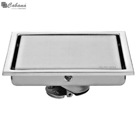 CABANA STAINLESS STEEL FLOOR TRAP DRAIN CB6408 150X150MM