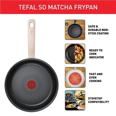 TEFAL SO MATCHA FRYPAN 20CM NON-STICK COATING - G17902