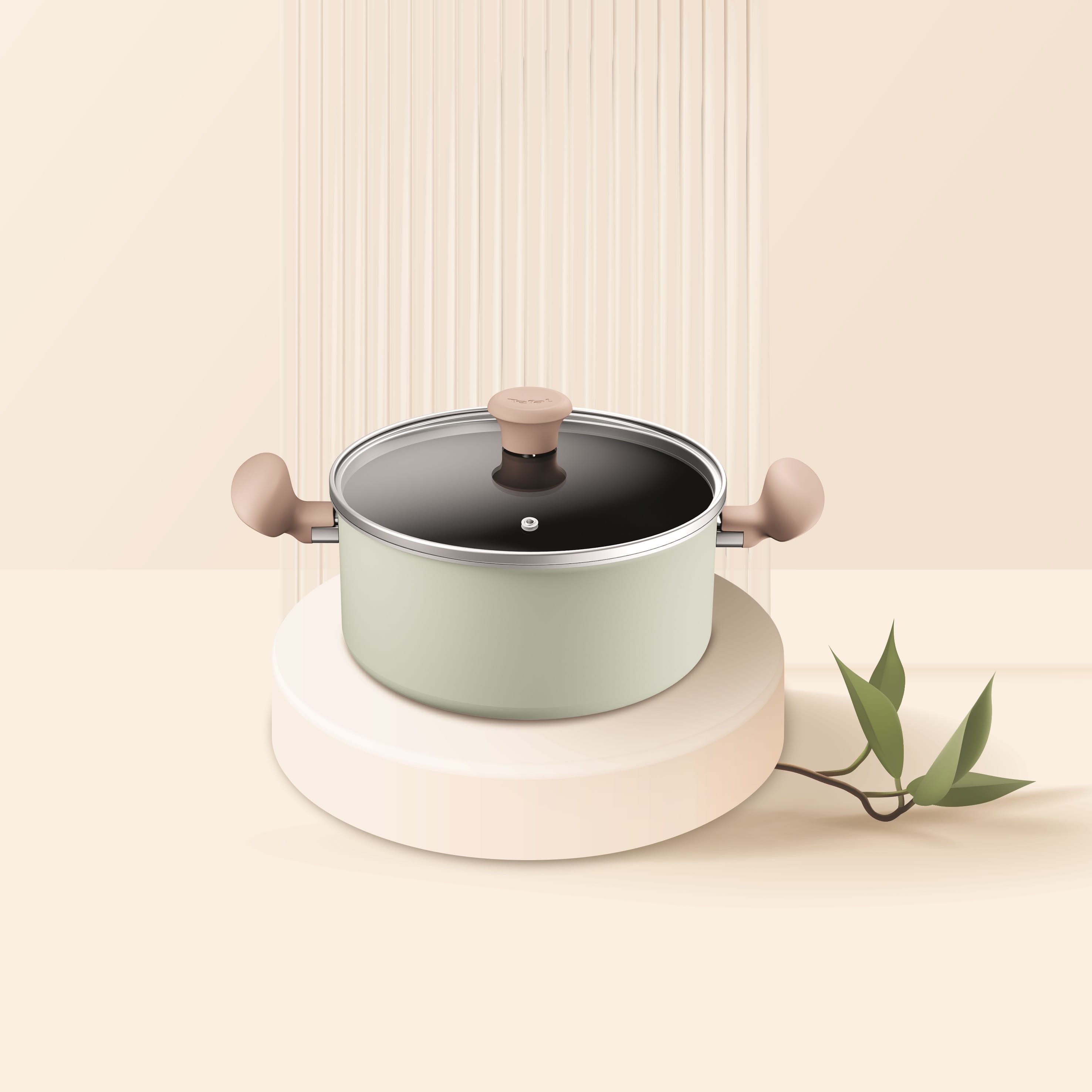 TEFAL SO MATCHA STEWPOT 24CM WITH GLASS LID -G17946