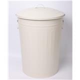ROUND DUSTBIN META ACCO 48L CREAM 32X40X54CM