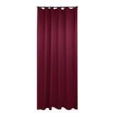 HLS CURTAIN HOOK LILY UV 140X310CM RED