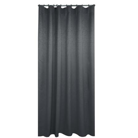 HLS CURTAIN HOOK LILY UV 140X250CM DARK GRAY