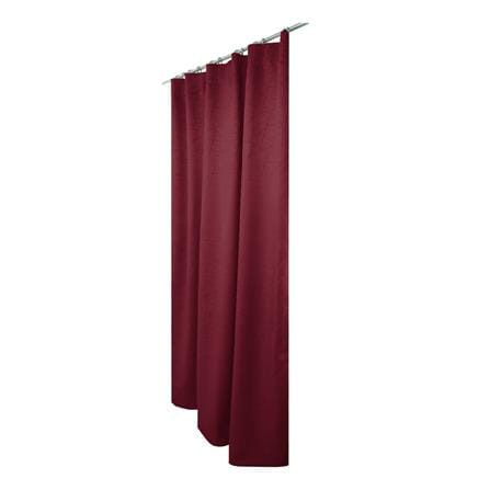 HLS CURTAIN HOOK LILY UV 140X180CM RED