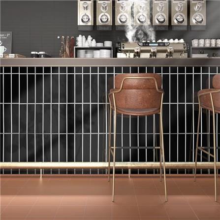 TARA PEEL & STICK ALUMINIUM WALL STICKER 29.8X28.2CM MARBLE BLACK 2IN1
