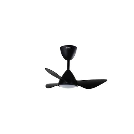 DEKA CEILING FAN CROX 3BLADES LED 28INCH MATTE BLACK