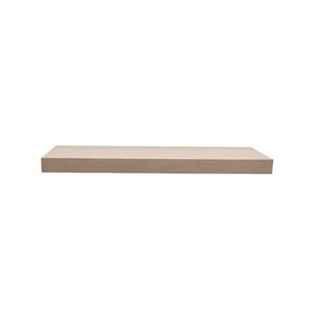 FLOATING SHELF 120X24X5CM WHITE OAK