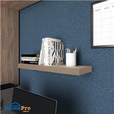 FLOATING SHELF 120X24X5CM WHITE OAK