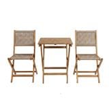 SPRING 2 SEATERS PATIO SET CORDELL ROPE