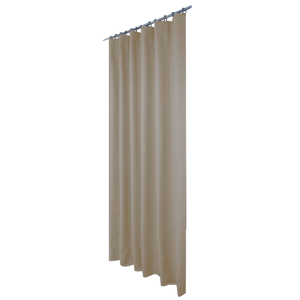 HLS CURTAIN HOOK ZAFA UV 130X220CM DARK BROWN