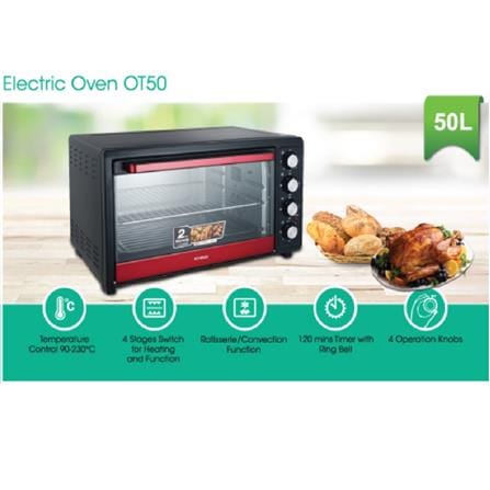 KHIND ELECTRIC OVEN OT50 2000W 50L