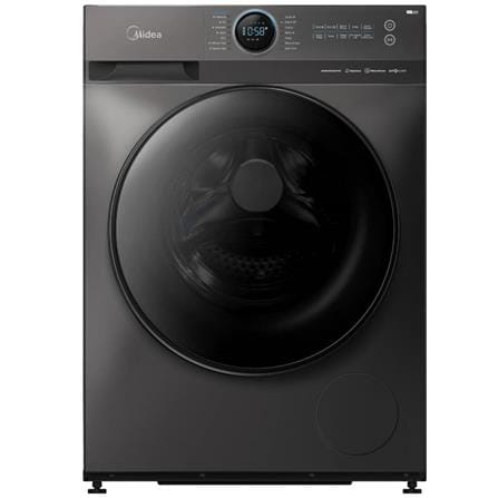 MIDEA FRONT LOAD WASHING MACHINE MF200W120WB 12KG TITANIUM GREY