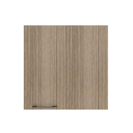 WPC RIGHT CORNER WALL CABINET WITH BLACK HANDLE ENZO 80X80 CM EMPIRE OAK [EXCLUSIVE FROM HOMEPRO THAILAND]