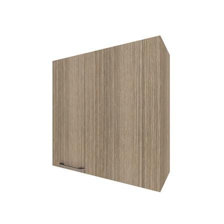 WPC RIGHT CORNER WALL CABINET WITH BLACK HANDLE ENZO 80X80 CM EMPIRE OAK [EXCLUSIVE FROM HOMEPRO THAILAND]